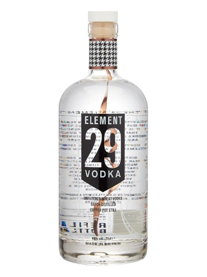 The Sustainable Spirit Co Element 29 Vodka Bottle